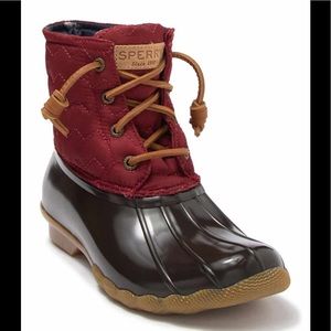 New sperry saltwater duck boots